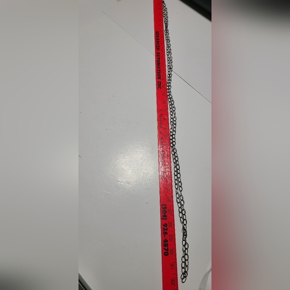 32 Inch Black Chain Necklace - Picture 4 of 4